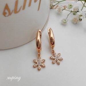 گوشواره ژوپینگ مدل برفی