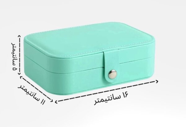 باکس جواهرات روکش چرمی کد 9001