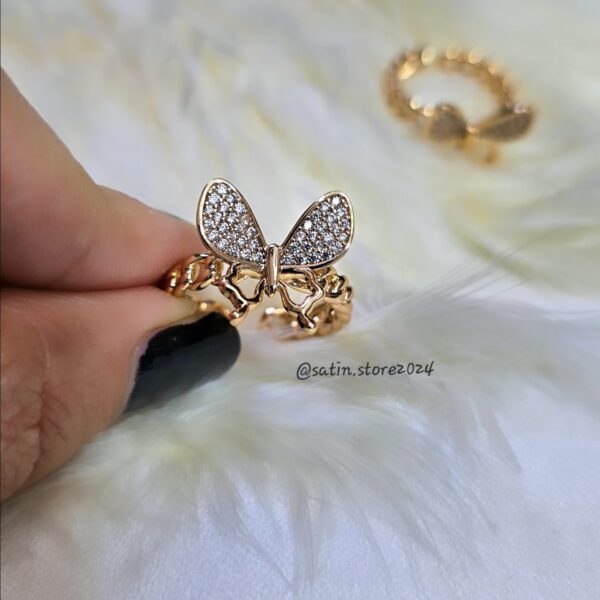 انگشتر پروانه ای ژوپینگ کد 4003