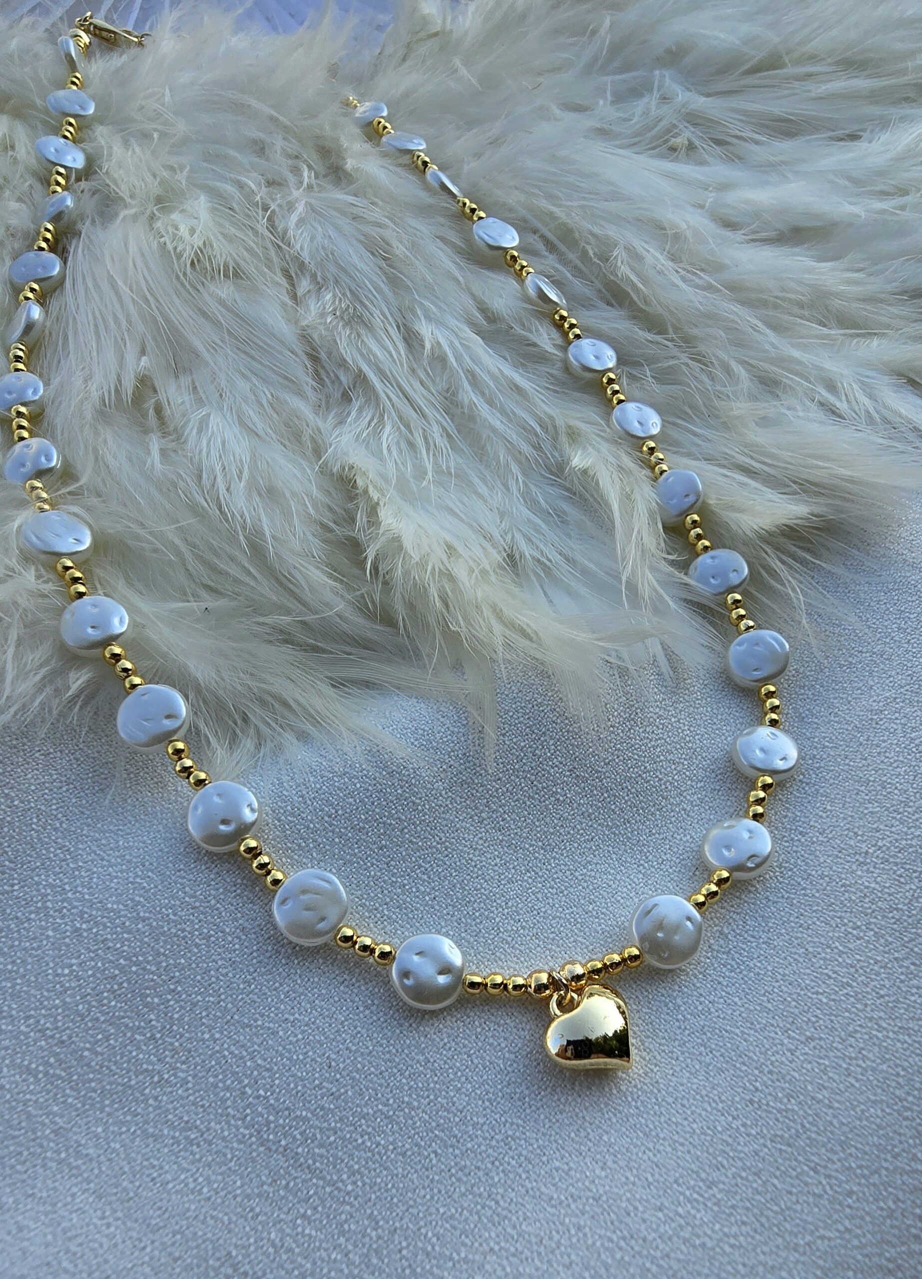 گردنبند شیک قلبی کد 1106