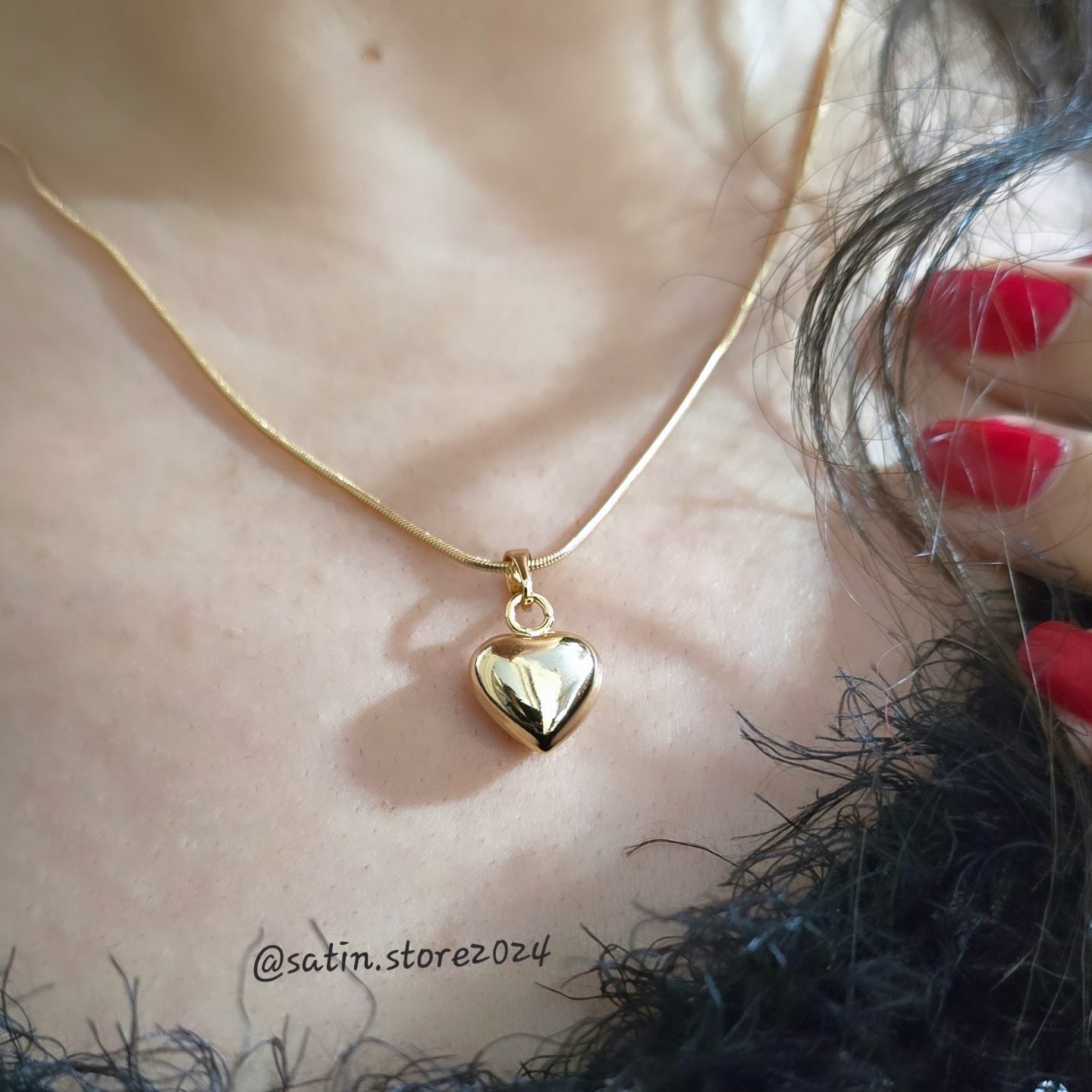 نیمست قلبی ژوپینگ رنگ ثابت کد 5015