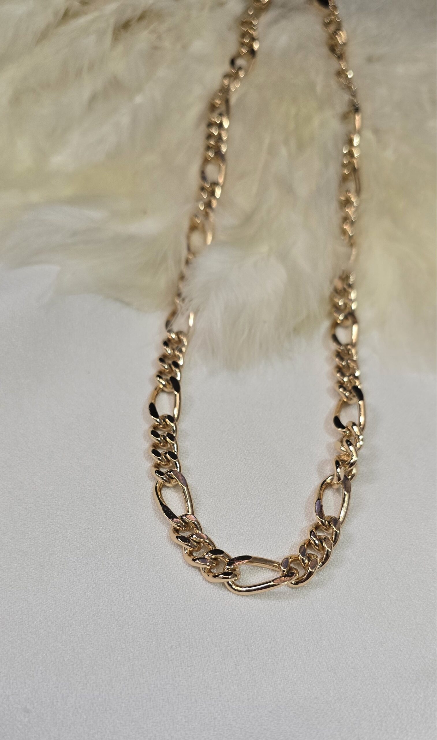 گردنبند طرح طلا فیگارو برند ژوپینگ کد 1109