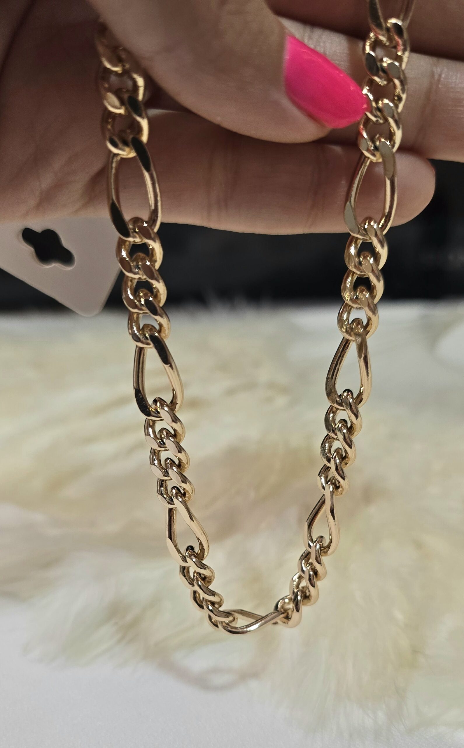 گردنبند طرح طلا فیگارو برند ژوپینگ کد 1109