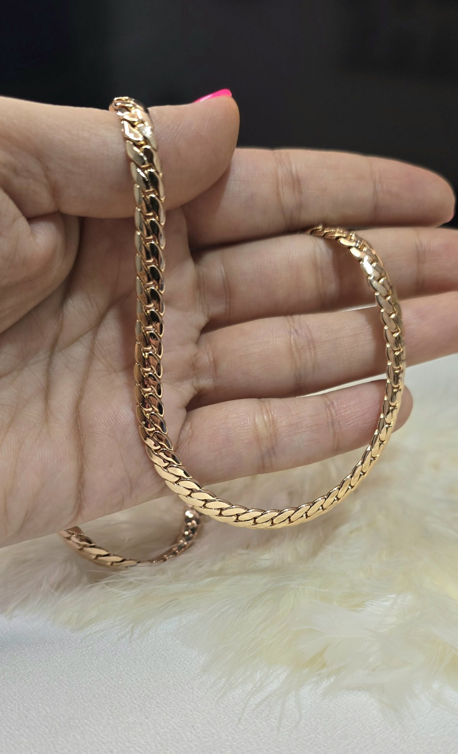 گردنبند ژوپینگ طرح طلا کد 1110