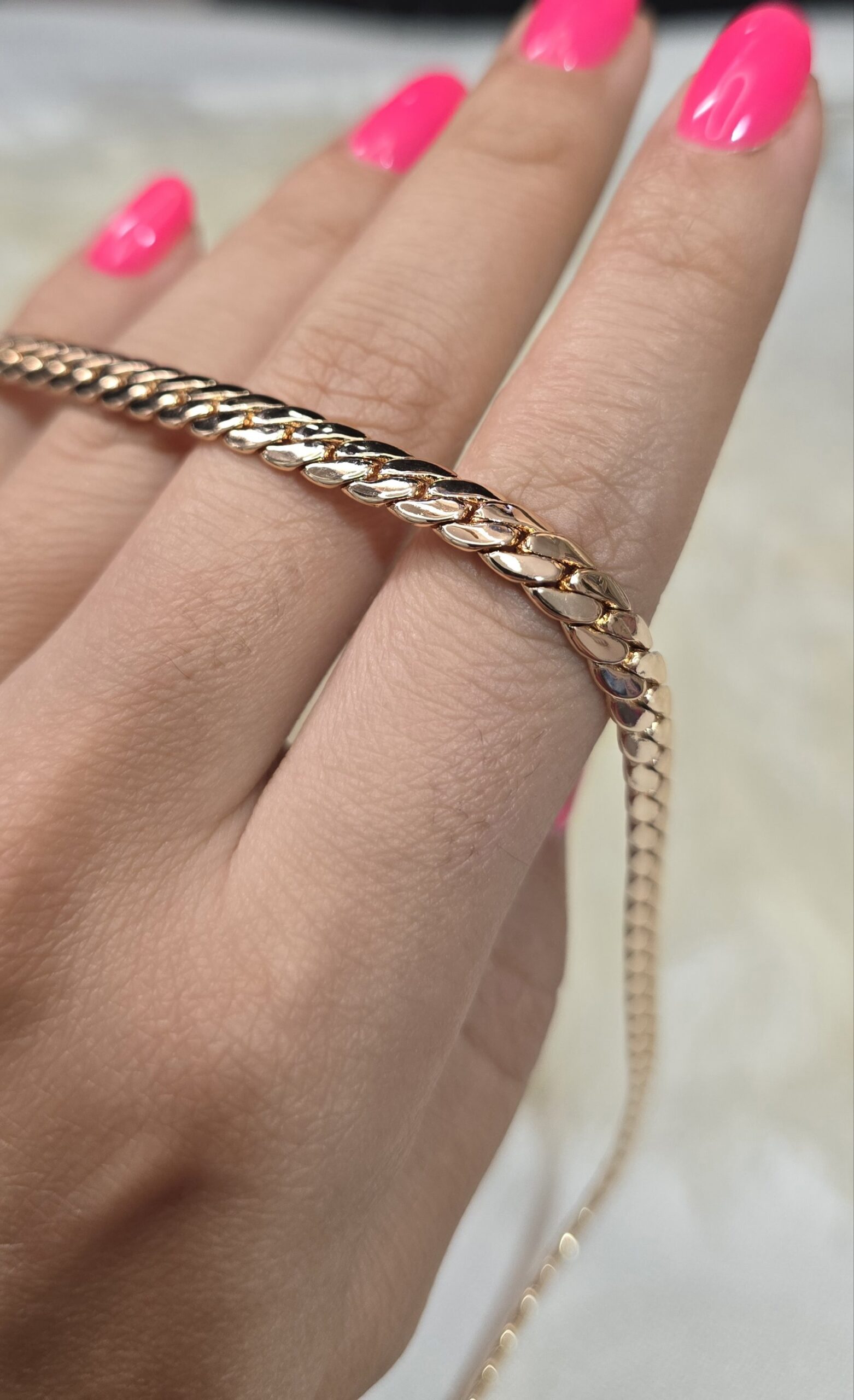 گردنبند ژوپینگ طرح طلا کد 1110