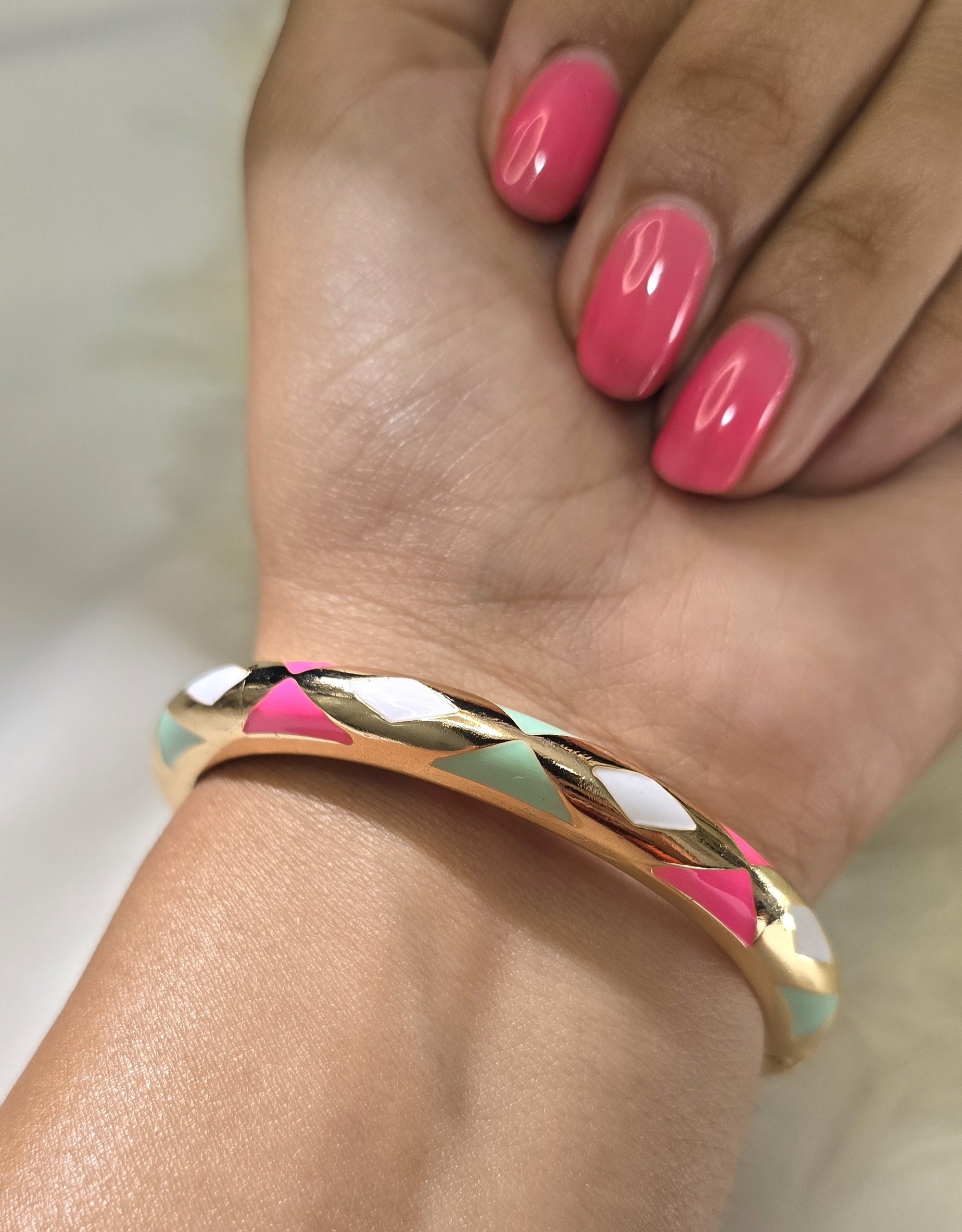 دستبند میناکاری شده برند ysx کد 3010