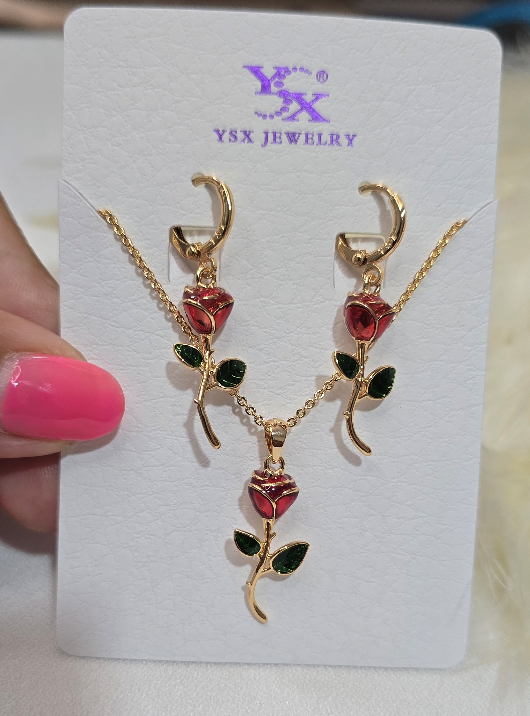 نیمست گل رز برند ysx کد 5012