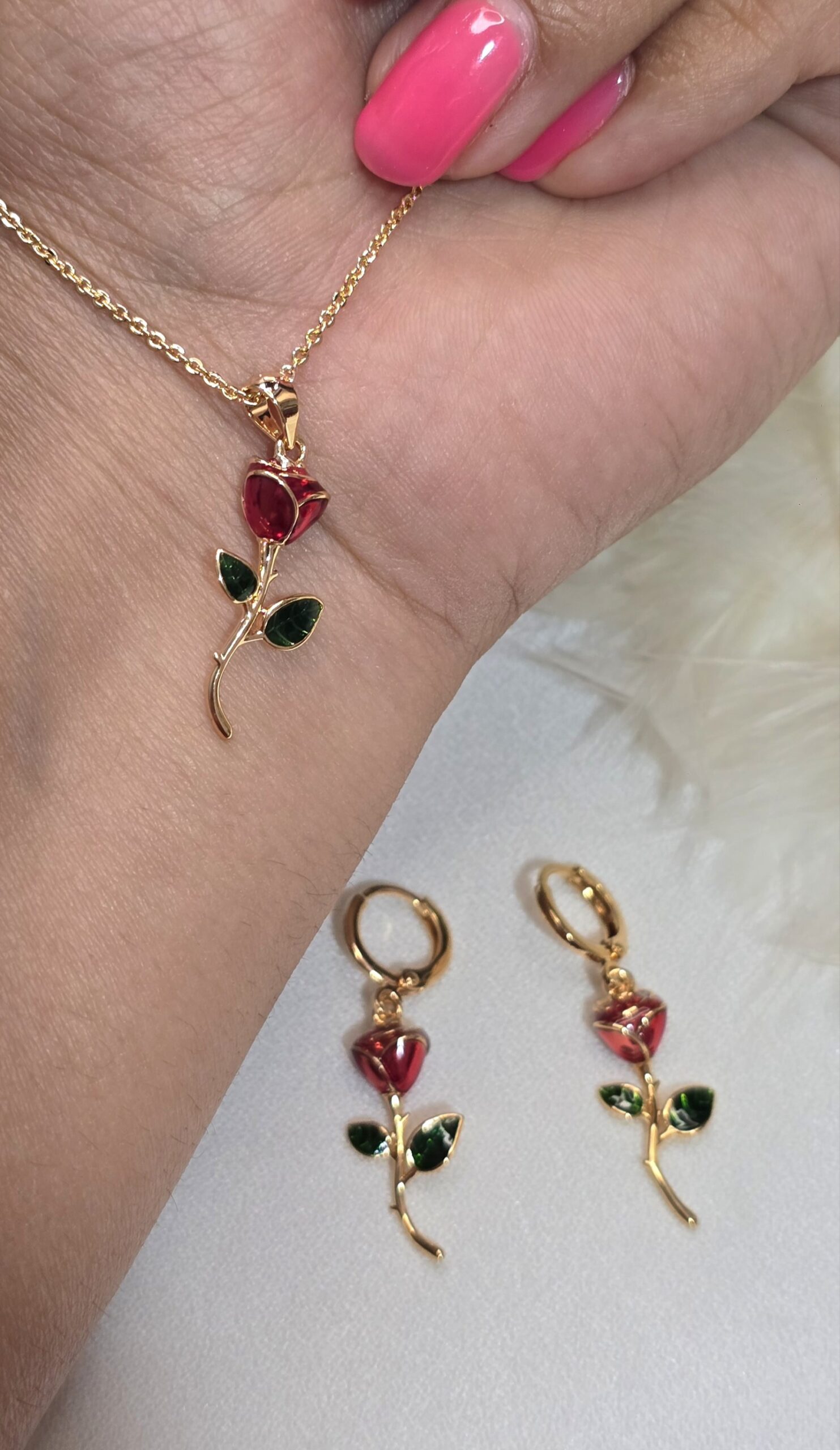 نیمست گل رز برند ysx کد 5012