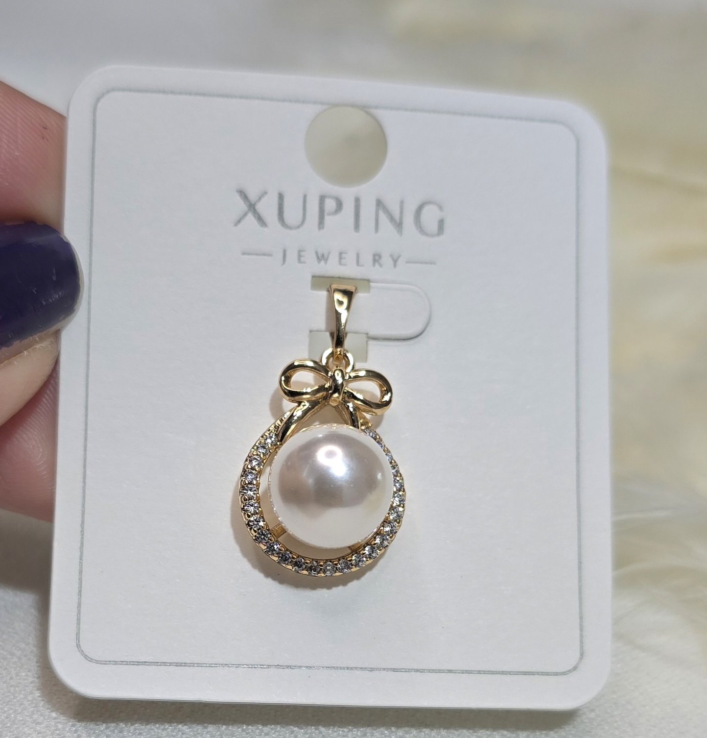 پلاک مرواریدی شیک کد 8003