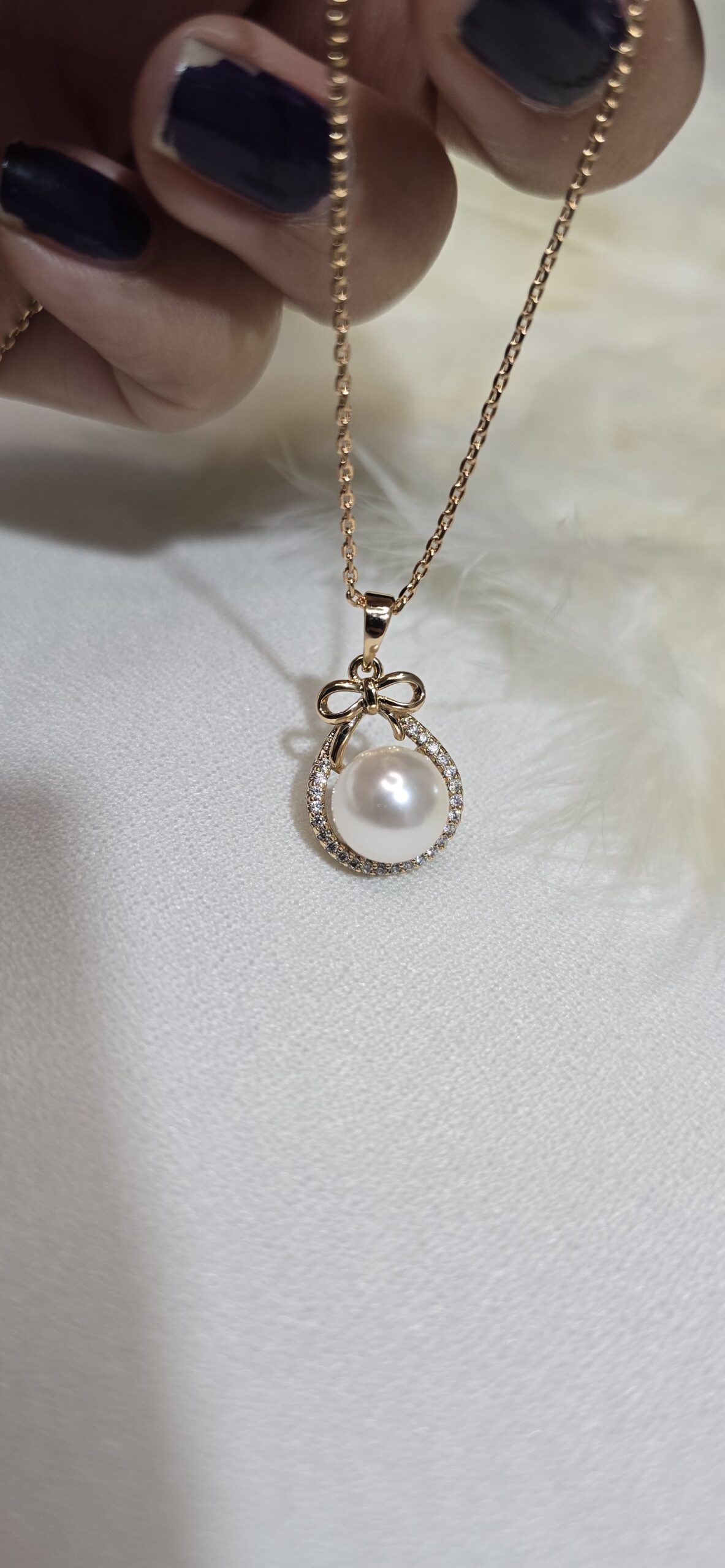 پلاک مرواریدی شیک کد 8003