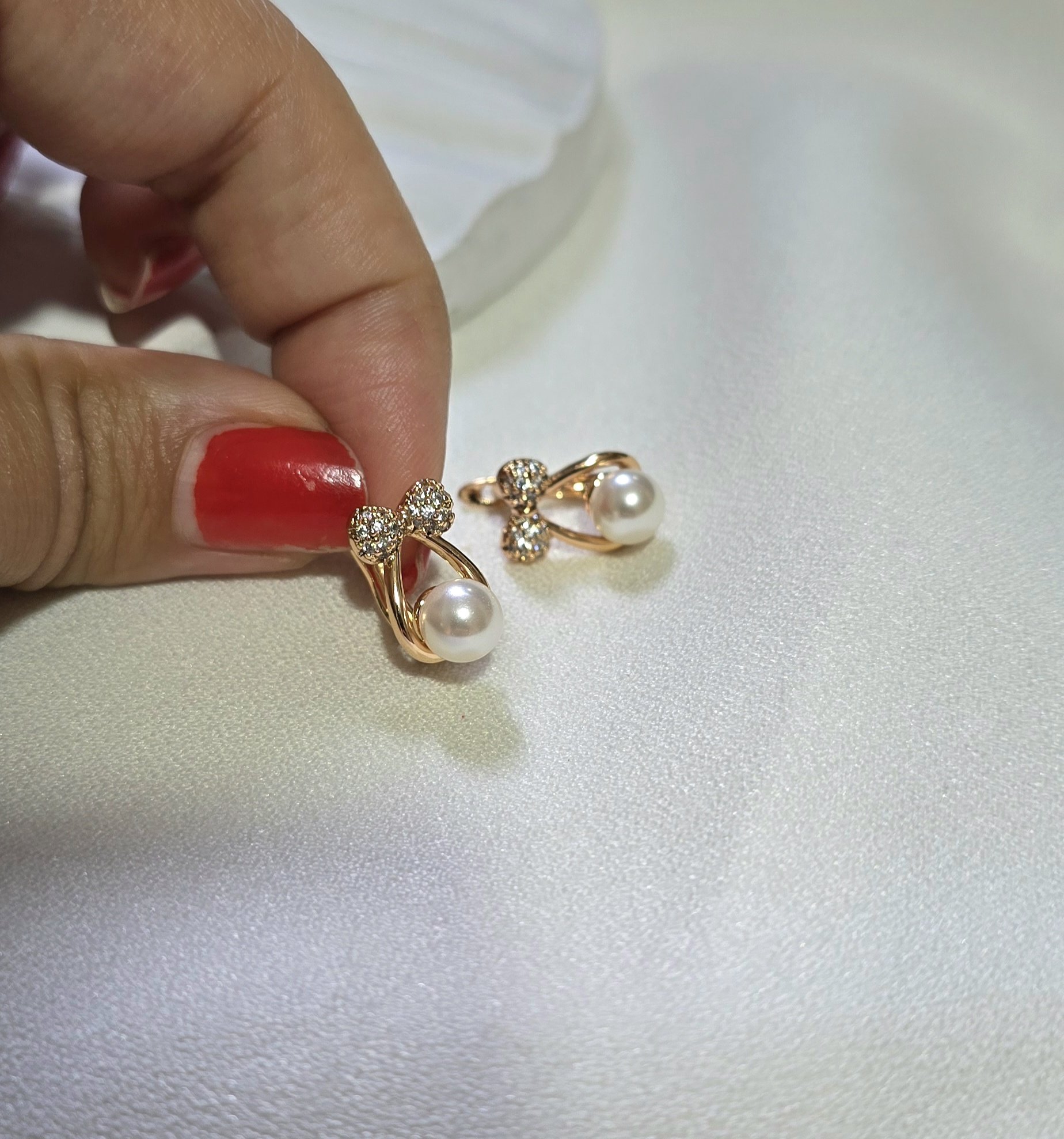 گوشواره مرواریدی کد 2051