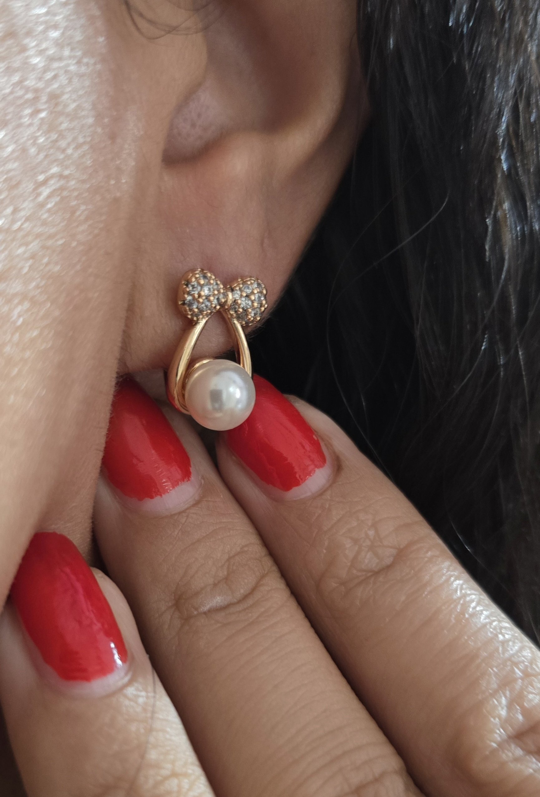 گوشواره مرواریدی کد 2051