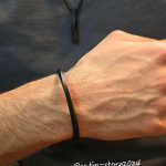 دستبند بنگل مردانه پیچی کد 3037 - Image 2