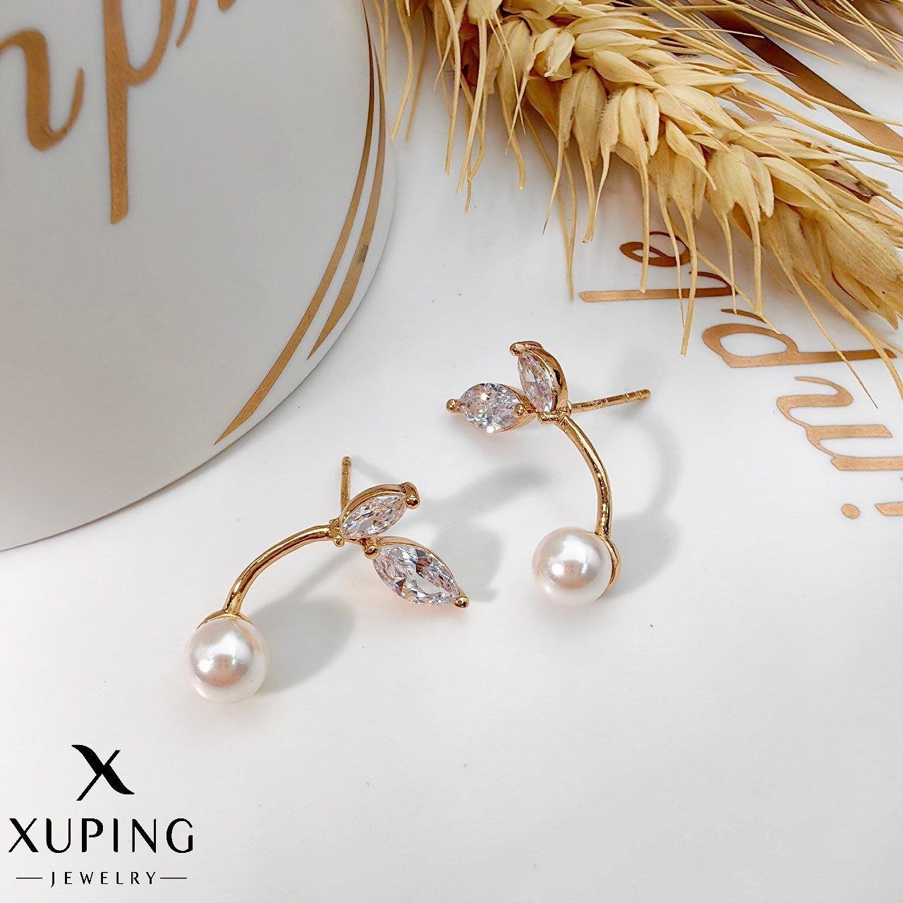 1000035555.jpg گوشواره مرواریدی کد 2012 - Image 1