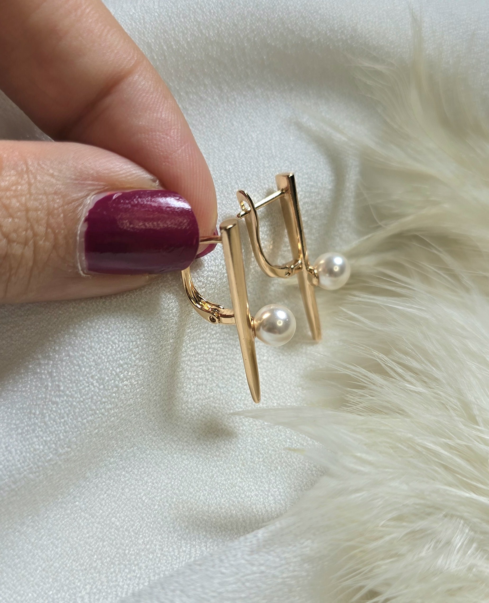 1000051600.jpg گوشواره مرواریدی ژوپینگ کد2018 - Image 1