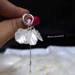 گوشواره طرح گل برند فشن کد 2030 - Image 2