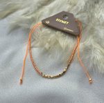 پابند ساحلی نارنجی نخ ابریشم کد 6015