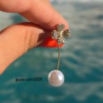 گوشواره مرواریدی برند فشن 2028 - Image 2