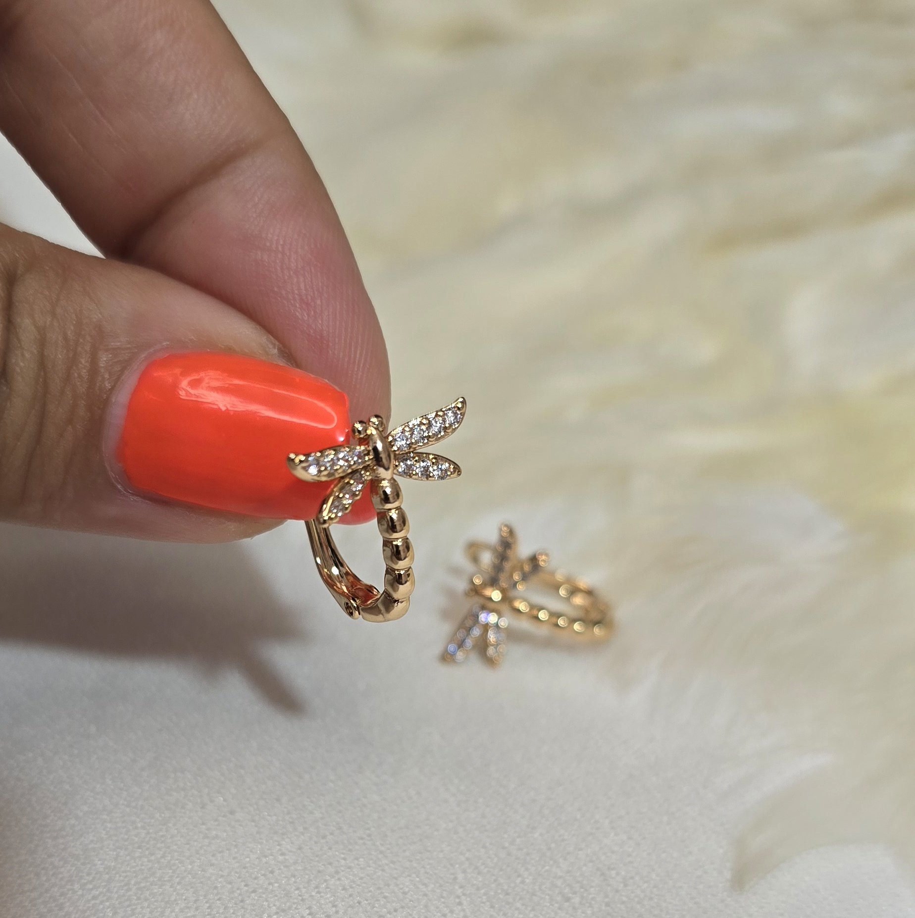 1000068615.jpg گوشواره سنجاقک ژوپینگ کد 2024 - Image 1