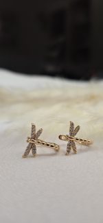 گوشواره سنجاقک ژوپینگ کد 2024 - Image 2