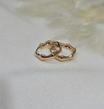 گوشواره ساده بدون حساسیت ژوپینگ  کد 2025 - Image 4