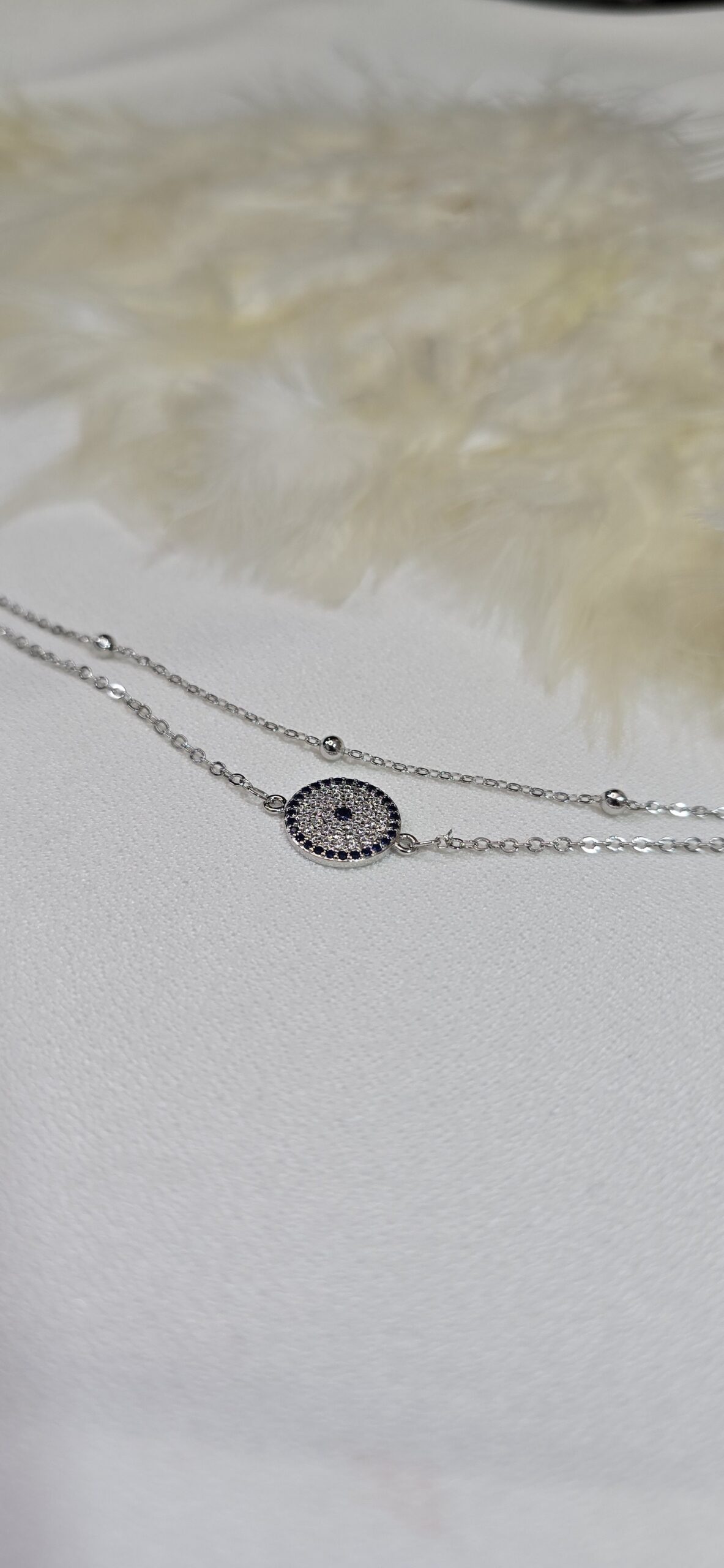 1000068660-scaled-1.jpg پابند چشم نظر رنگ ثابت برند Ysx کد 6008 - Image 1