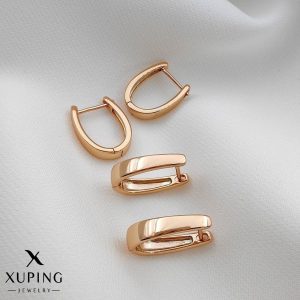 گوشواره ساده و شیک برند ژوپینگ کد 2027