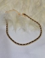 پابند مشکی برند ysx رنگ ثابت کد 6014 - Image 3