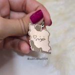 پلاک ایران استیل رنگ ثابت کد 8004 - Image 3