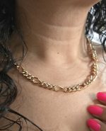 گردنبند طرح طلا فیگارو برند ژوپینگ کد 1109 - Image 5