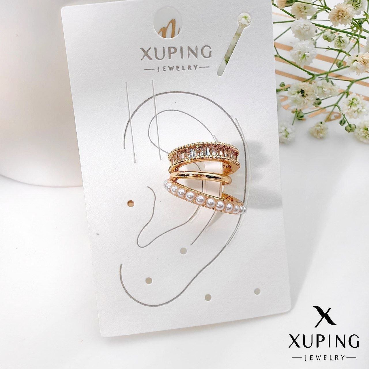 1000079715.jpg گوشواره ایرکاف مرواریدی کد 2040 - Image 1