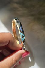 دستبند النگویی میناکاری شده 3011 - Image 4