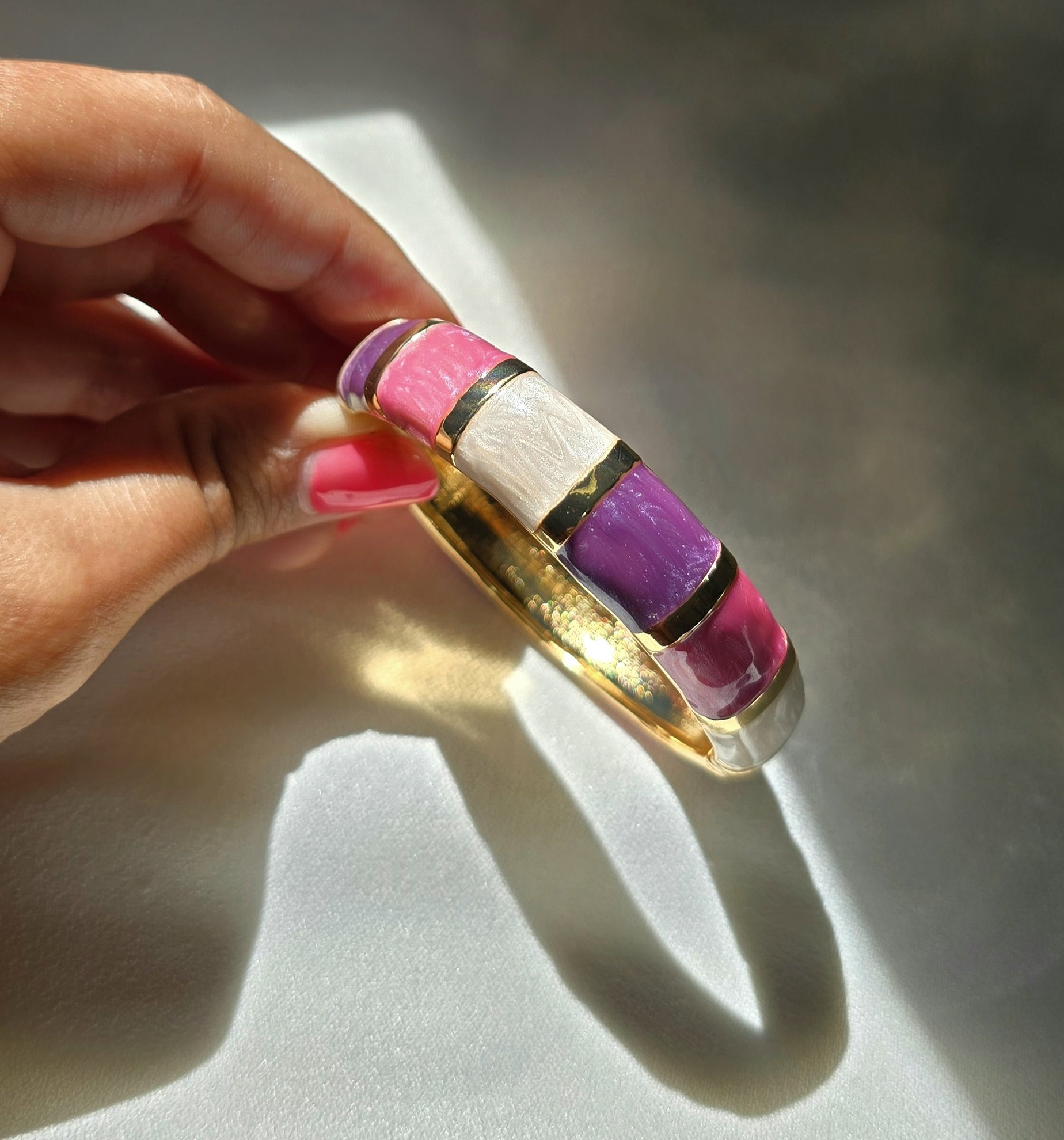 1000079964.jpg دستبند میناکاری شده با بالا ترین کیفیت کد 3012 - Image 1