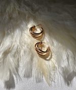 گوشواره بدون حساسیت ژوپینگ کد 2044