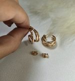 گوشواره بدون حساسیت ژوپینگ کد 2044 - Image 5