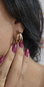 گوشواره بدون حساسیت ژوپینگ کد 2044 - Image 4