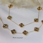 گردنبند ونکلیف طلایی استیل رنگ ثابت 1116 - Image 5