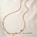 گردنبند پاییزی ، استیل رنگ ثابت کد 1117 - Image 5