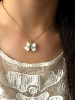 گردنبند پروانه ای استیل کد 1119 - Image 2