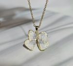 گردنبند پروانه ای استیل کد 1119 - Image 5