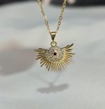 گردنبند چشم خورشید کد 1121