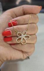 آویز گل استیل کد 1122 - Image 4