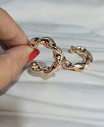 کوشواره طلایی ژوپینگ کد 2050 - Image 3