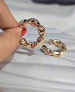 کوشواره طلایی ژوپینگ کد 2050 - Image 5