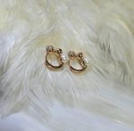 گوشواره مرواریدی رنگ ثابت 2052 - Image 4