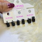 گوشواره مشکی بدون حساسیت کد 2053 - Image 2