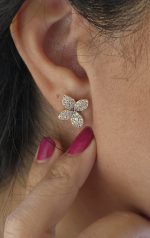 گوشواره برگ برند ژوپینگ بدون حساسیت  کد 2058 - Image 3