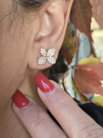 گوشواره برگ برند ژوپینگ بدون حساسیت  کد 2058