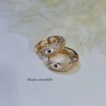 گوشواره میناکاری نسکافه ای کد 2056 - Image 3