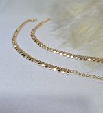 گردنبند کارتیه سکه ای برند ژوپینگ  کد1127